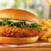 Chicken sandwich menu Canada crispy chicken sandwich with fries