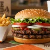 Double Whopper price in Canada two patty burger with fries