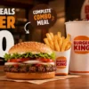 Burger King meal combo priced under $10